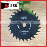 HOT SELLING Fast Cutting 230mm 26t Tct Grass Cutter Brush Cutter Blade thumbnail-1