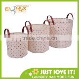 folding bucket storage cloth bucket with fabric