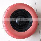 Flat Free Tire pu Wheel 3.50-8 Made in China thumbnail-3