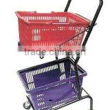 Shopping Trolley / Basket Holder / Vegetable Rack / on Sales Rack /Cupboard for Bulk Cargo /Hand Cart