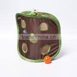 Pet Cat Mice Intelligence Play Toys Bell Tent With 9 Holes Cat Play Tunnel thumbnail-3