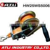 2500lbs Mini Boat Hand Winch With Strap thumbnail-1