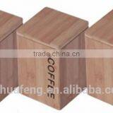 2016 Fashion Bamboo Sugar Box