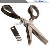 Stainless Steel the Multi - Layer Chopped Green Onion Cut Parsley Cut Cut the Vegetables Multi-functional Kitchen Shears thumbnail-2