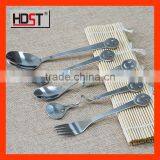 2015 Year Design Smile Series Promotional Twist Handle Cutlery;holiday Gift thumbnail-2