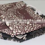 Twisted Rope Handle Nature Print Bag - From India - Made From Laminated Canvas thumbnail-2