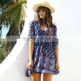 Island New Women Casual Dress 2016 Summer thumbnail-1