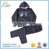 Fashion Fleece Boys Printing Wholesale Custom Hooded Pants Stock thumbnail-1