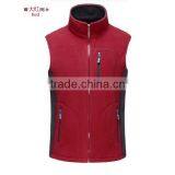 Beautiful Women Red Fur Vest,women Fabric Vest for Keep Warm, Fashion Sports Casaul Red Polar Feelce for Women thumbnail-6