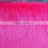60mm Fur Height Smooth Soft Touching Knitted Textile Fake Fur Fabric