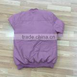 2017 Best Price Stock Mens Custom Plain Bomber Jacket thumbnail-2