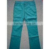 Womens Solid Color Stock Clearance Sale Pants thumbnail-1