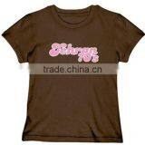 100% Cotton Girls Basic Printed T Shirts thumbnail-1
