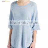 100% Cashmere Knitted Sweater Women Fashion Poncho thumbnail-2