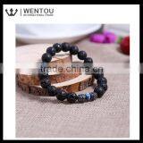 Wholesale Natural Lava Stone Bracelet thumbnail-3