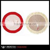 Double Ruffle Burlap Christmas Tree Skirt thumbnail-3