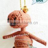 Handmade Keychains Keyrings Voodoo Doll String Accessories Bag Gifts thumbnail-1