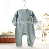 Wholesale Baby Cotton Romper Cute Design Bodysuit Long Sleeve Baby Onesie thumbnail-3