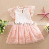 2017 Girl Lace Tulle Dress Girl Princess Dress With Lace thumbnail-4