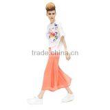 New Fashion Fit Lady Chiffon Pants Cropped Trousers With Good Quality 2016 thumbnail-3