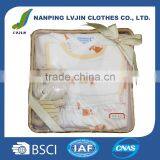 2016 Wholesale Price 100% Cotton Baby Clothes Set Custom Brand New Born Baby Gift Set,Infant Gift Set thumbnail-1