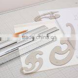 Transparent Plastic Cloud Pattern French Curve For Painting thumbnail-2