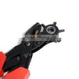 High Quality Red Heavy Duty Leather Hole Punch Hand Pliers Set thumbnail-2