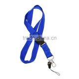 Dark Blue Terylene ID Card Neck Army Uniform Lanyard Roll Card Holder thumbnail-1