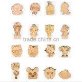 Creativity Accessories Snake Wood Keychain Custom Wood Craft thumbnail-2