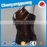 CYG-New Design Hot Selling M Steampunk Corset Bronze Dress thumbnail-4