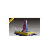 Commercial 0.55mm PVC Tarpaulin Outdoor Inflatable Climbing Wall YHCW 005 thumbnail-1