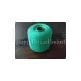 Green Blue Red White Spun Polyester Thread , 20s Polyester Yarn