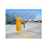 Auto parking barrier gate with straight 3m bar , hi-tech digital chip technology