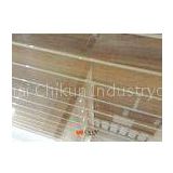Customized Wall Decoration Wood Grain MDF Board With White Caved Line