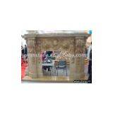 Granite and Marble Fireplace thumbnail-1