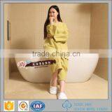 China New Design Waffle Sleepwear Bathrobe Sauna Sweat Suit thumbnail-1