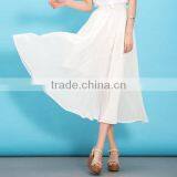 Pictures Of Ladies Long Pleated Chiffon Skirts Long Maxi Skirts For Women thumbnail-6