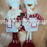 Lovely Plush Christmas Handmade Snowman Toys thumbnail-1