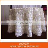 New Fancy Rectangle White Materials in Table Skirting thumbnail-5