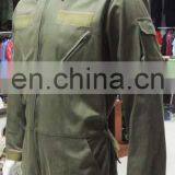 Hot Selling Olive Green 100% Cotton Professional Safety Coverall Workwear thumbnail-4