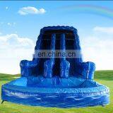 2017 trending productscustomize PVC adult giant inflatable water slide for sale