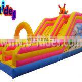 Cute Cartoon Inflatable Slide