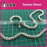 Cheap Iron Material Round Mesh Chain for Necklace Chain
