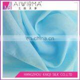 Plain Dyed/solid Color/light Blue Silk Cotton Blend Fabric for Baby Clothes thumbnail-3