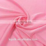 Hangzhou Factory-direct Plain Dyed/solid Pure Silk Georgette/ggt Satin Fabric thumbnail-2