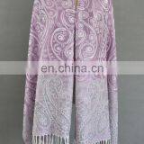 Women's Long Wool Blend Winter Scarf Warm Shawl Pashmina thumbnail-1