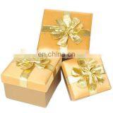 High-grade Paper Golden Bow Christmas Gift Set
