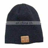 Wholesale Wool Knitted Beanie With Bluetooth Custom Logo