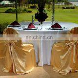 Fancy Blue Wedding Satin Chair Cover ODM&OEM thumbnail-6