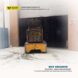 30T Capacity Battery Trackless Transfer Cart for Steel Structure Transport thumbnail-5
